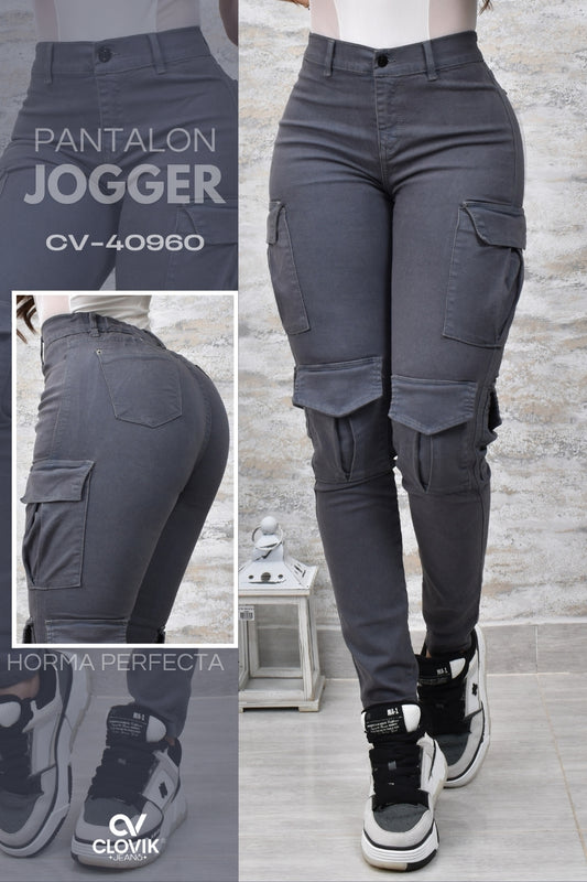 PANTALON JOGGER ESTILO CARGO REF. CV-40960