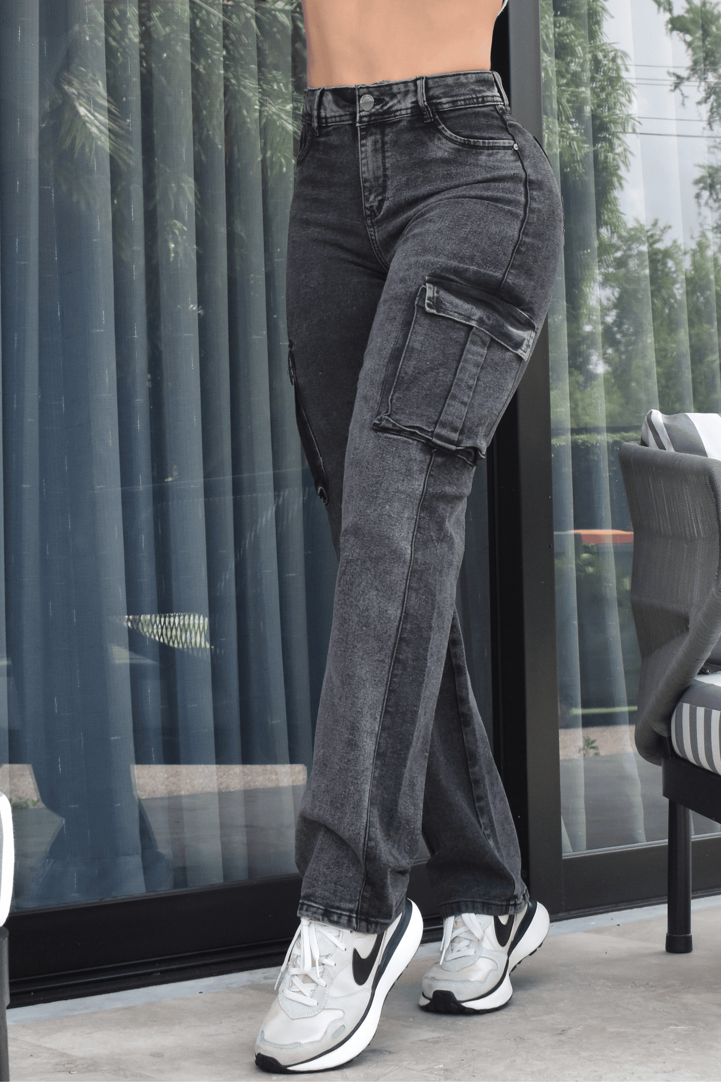 PANTALON BOTA RECTA CARGO REF. CV-400048