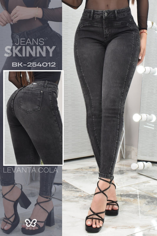 JEANS SKINNY, ESTILO EXCLUSIVE HORMA PERFECTA REF. BK-254012
