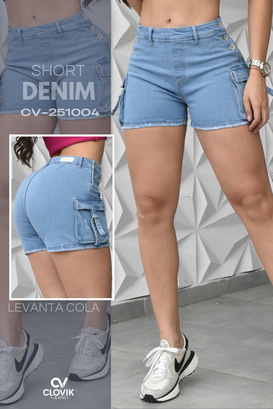 SHORT DENIM CLOVIX REF. CV-251004