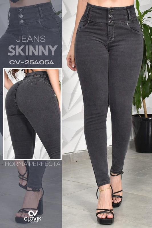 JEANS SKINNY PUSH UP REF. CV-254054
