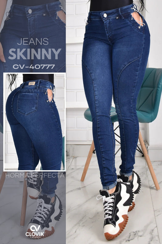 JEANS SKINNY CLOVIX REF. CV-40777