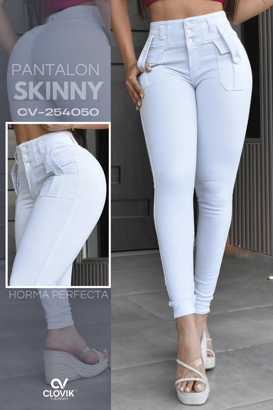 PANTALON SKINNY PUSH UP REF. CV-254050