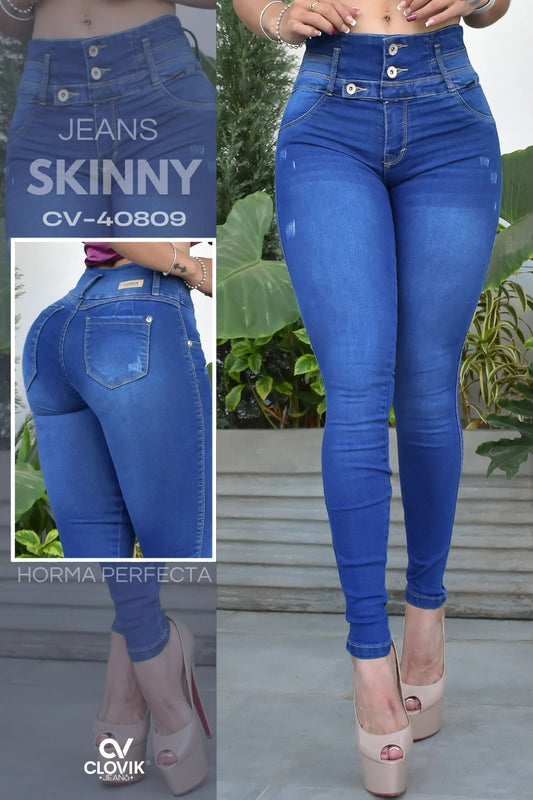 JEANS SKINNY CLOVIX REF. CV-40809