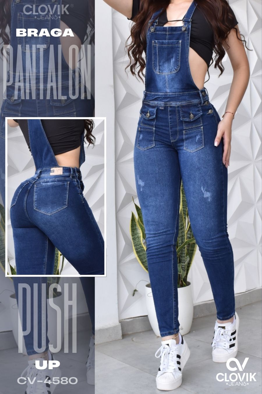 BRAGA PANTALON PUSH UP REF. CV-4580