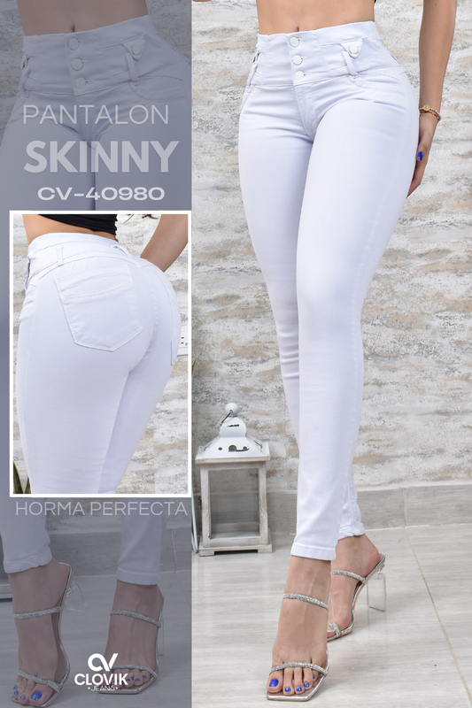 PANTALON SKINNY PUSH UP REF. CV-40980