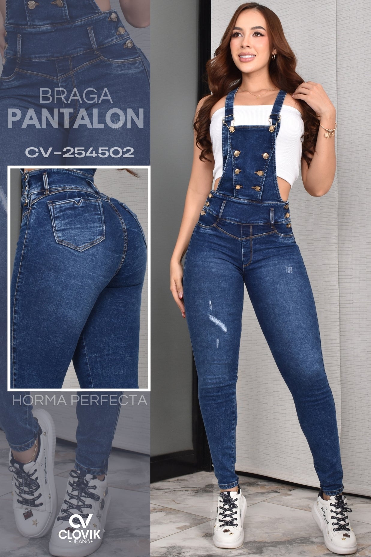 BRAGA PANTALON PUSH UP CLOVIX REF. CV-254502