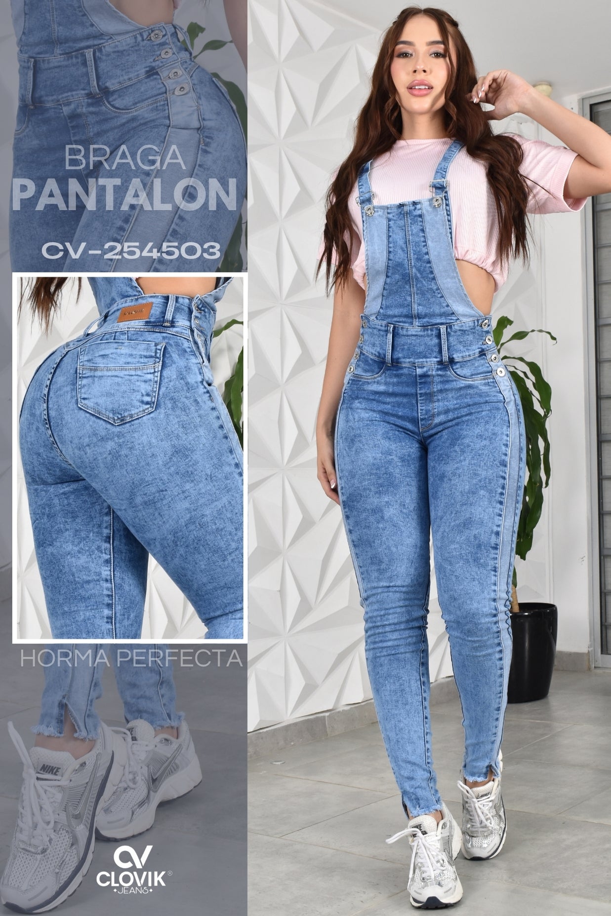 BRAGA PANTALON PUSH UP CLOVIX REF. CV-254503