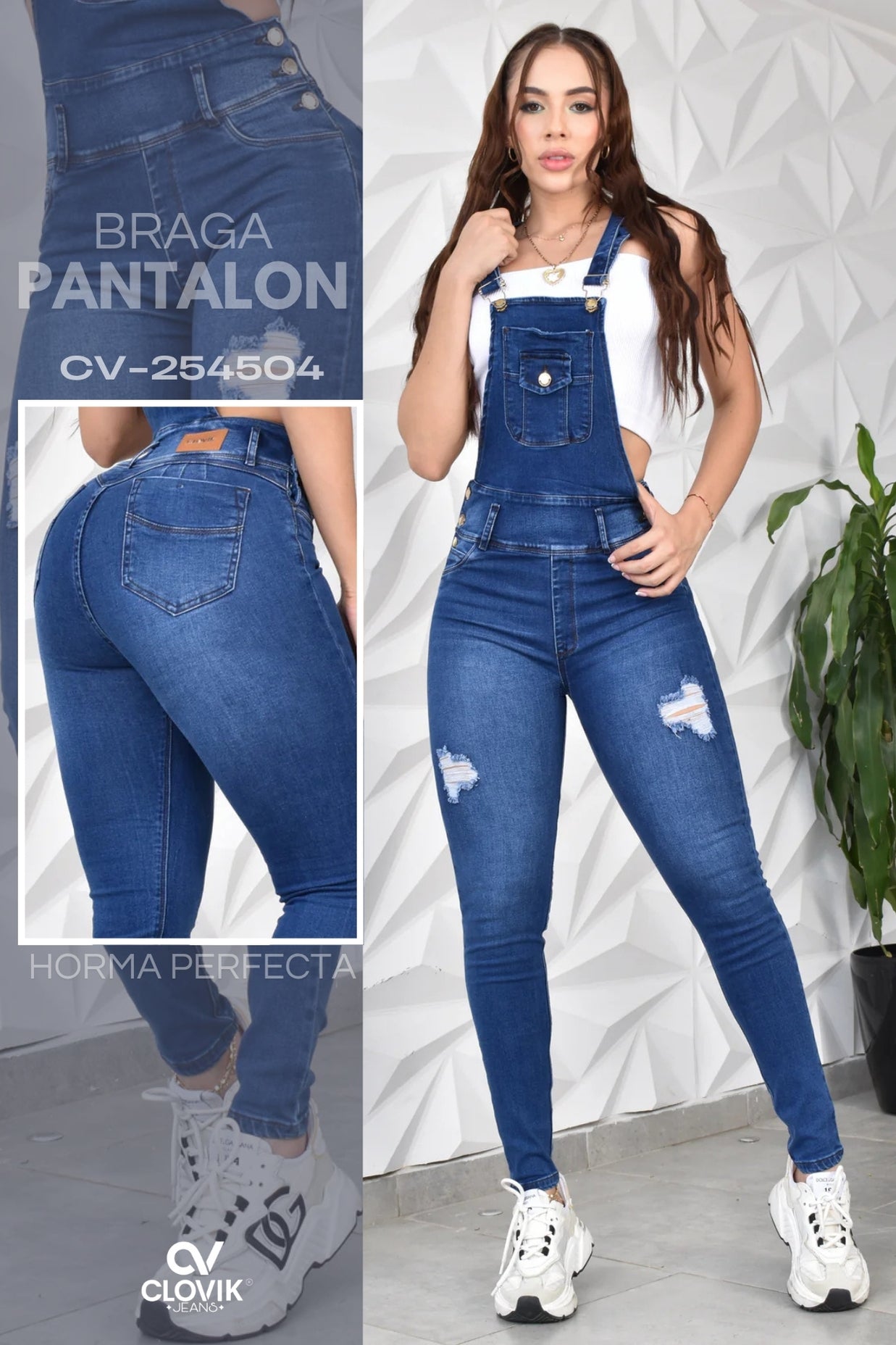 BRAGA PANTALON PUSH UP CLOVIX REF. CV-254504