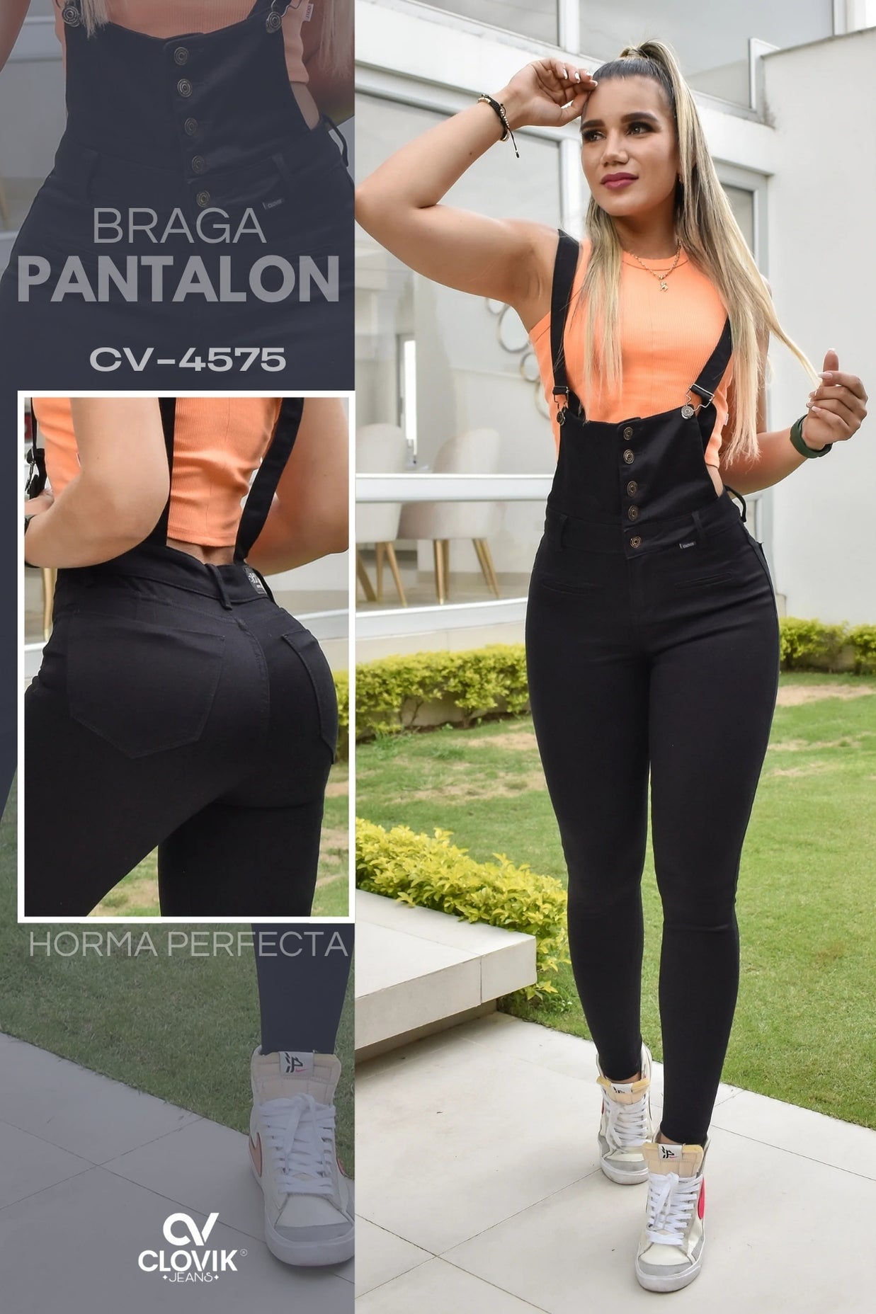 BRAGA PANTALON PUSH UP CLOVIX REF. CV-4575