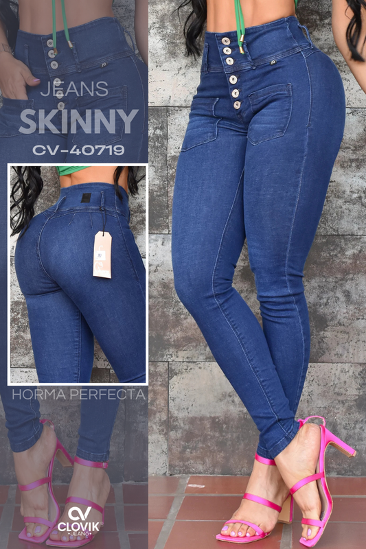 JEANS SKINNY CLOVIX REF. CV-40719