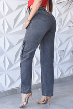 PANTALON BOTA RECTA CARGO REF. CV-400050