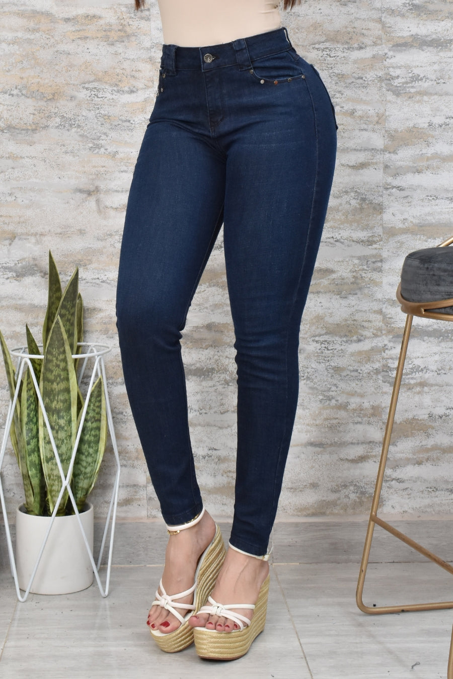 JEANS SKINNY, ESTILO EXCLUSIVE HORMA PERFECTA REF. BK-40137