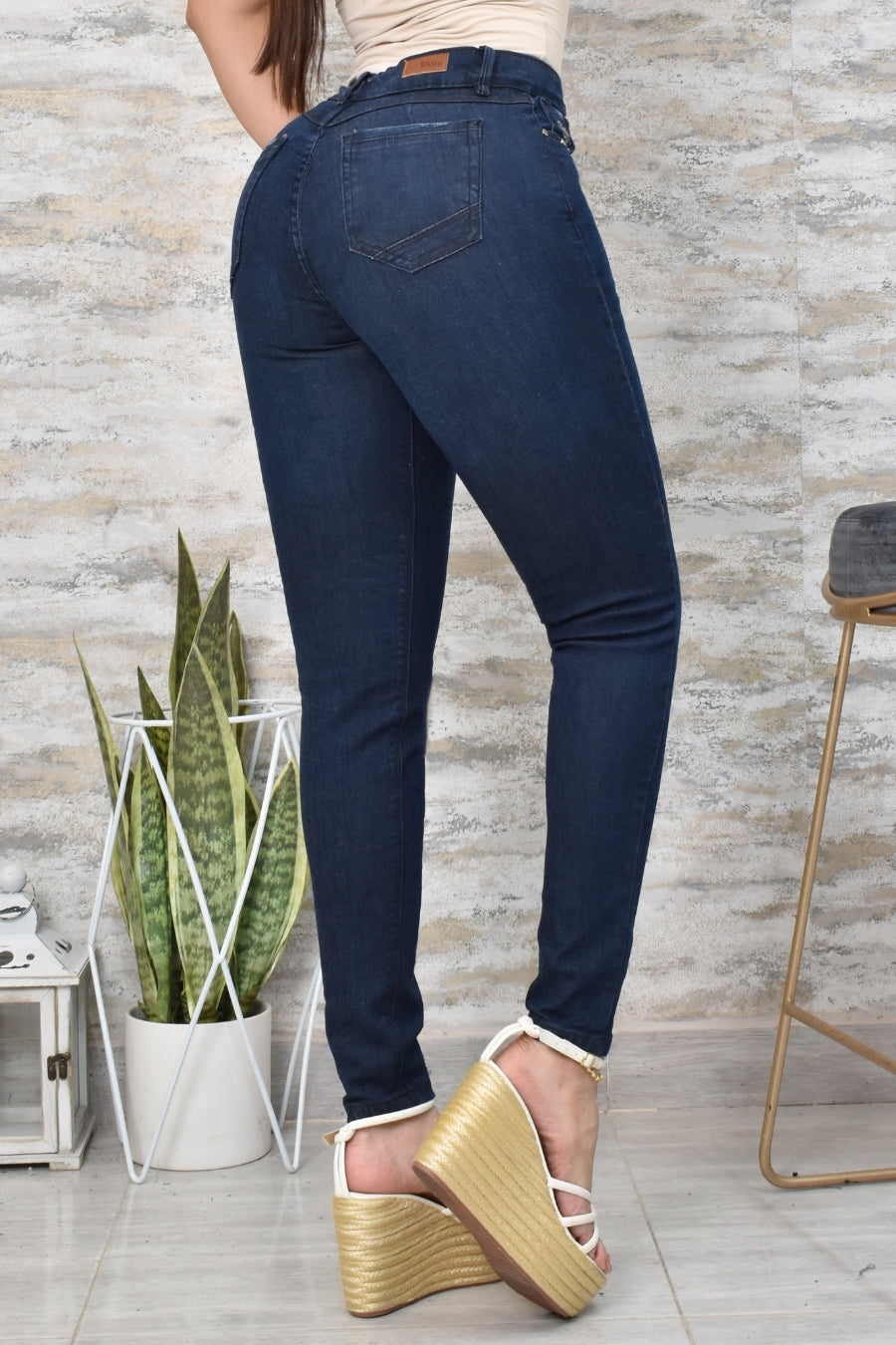 JEANS SKINNY, ESTILO EXCLUSIVE HORMA PERFECTA REF. BK-40137