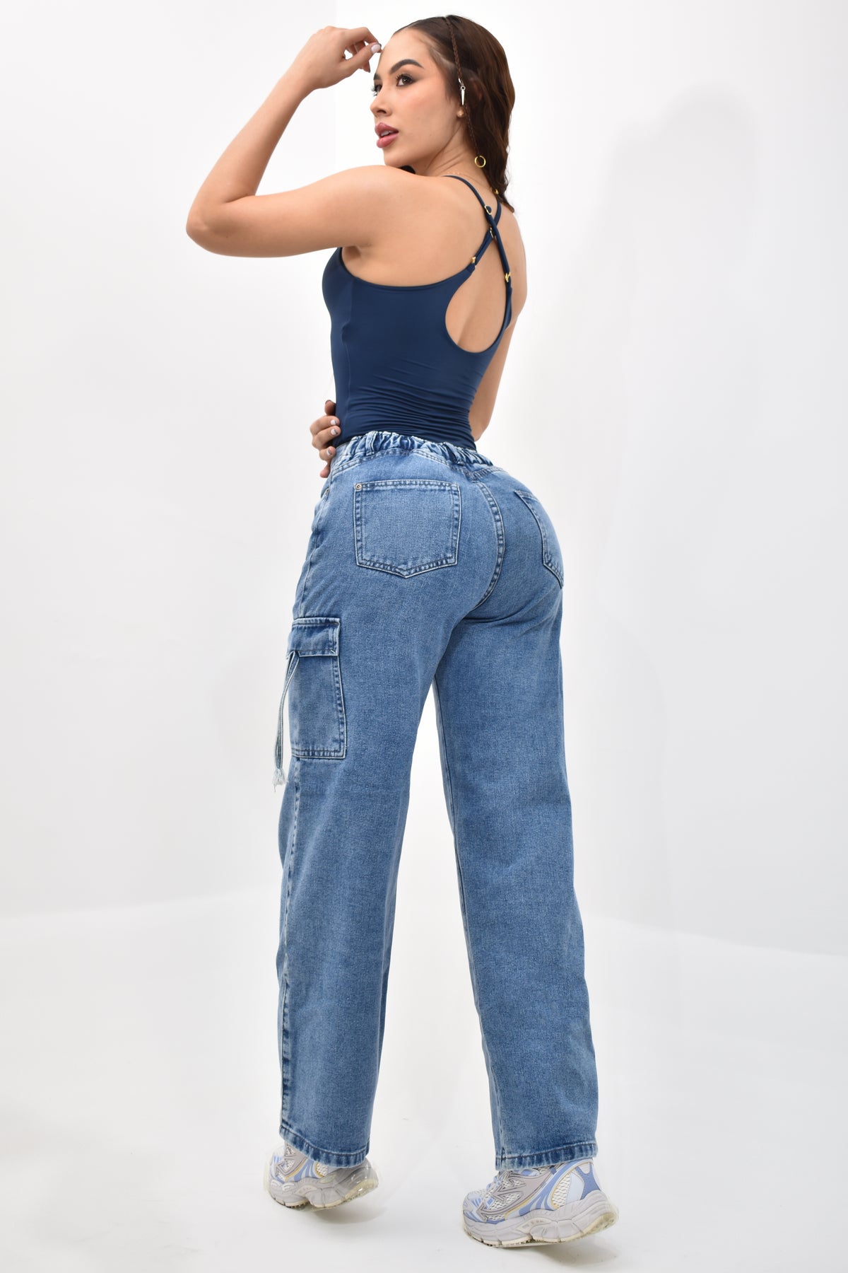 JEANS BOTA RECTA HORMA PERFECTA  CLOVIK  REF. BK264004