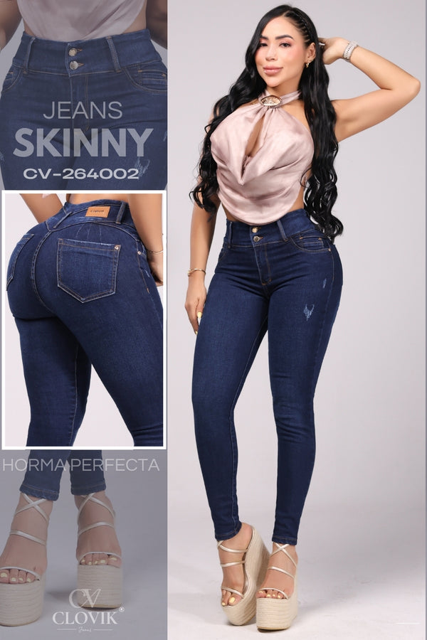 JEANS SKINNY PUSH UP REF. CV264002