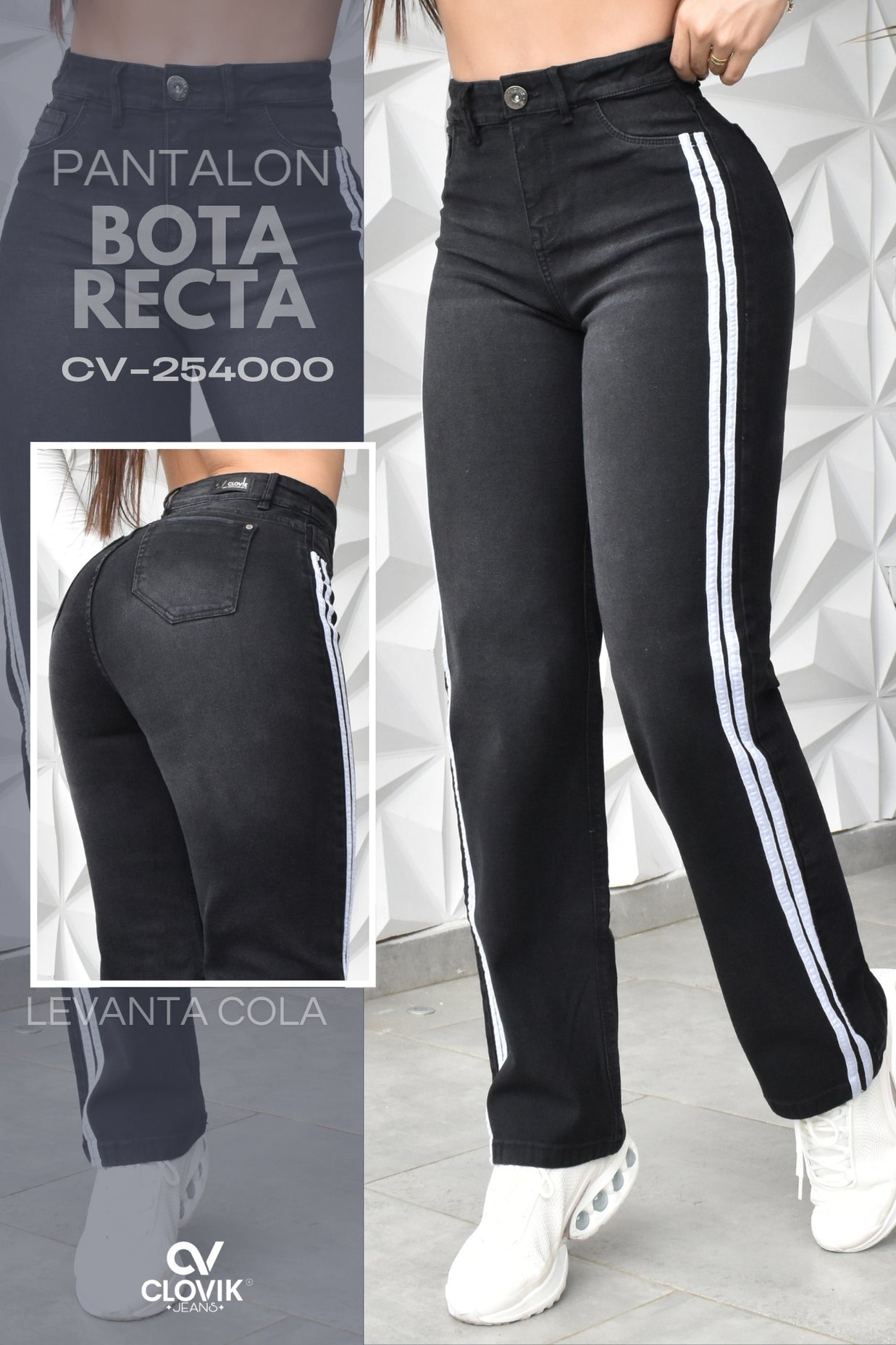 PANTALON BOTA RECTA (SPORT) HORMA PERFECTA REF. CV-254000