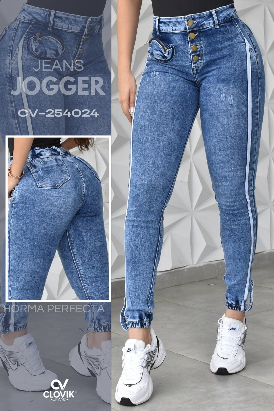 JOGGER SPORT PUSH UP REF. CV-254024