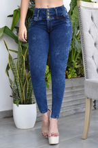 JEANS SKINNY PUSH UP REF. CV-40903