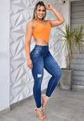 JEANS SKINNY PUSH UP REF. CV-40890 SALE