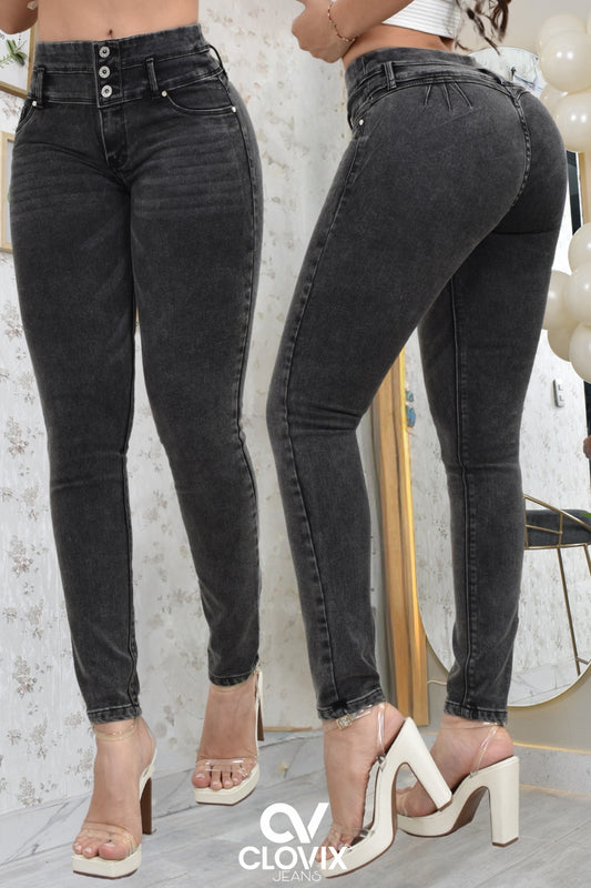 JEANS SKINNY PUSH UP REF. CV-40993