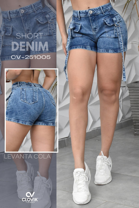 SHORT DENIM CLOVIX REF. CV-251005