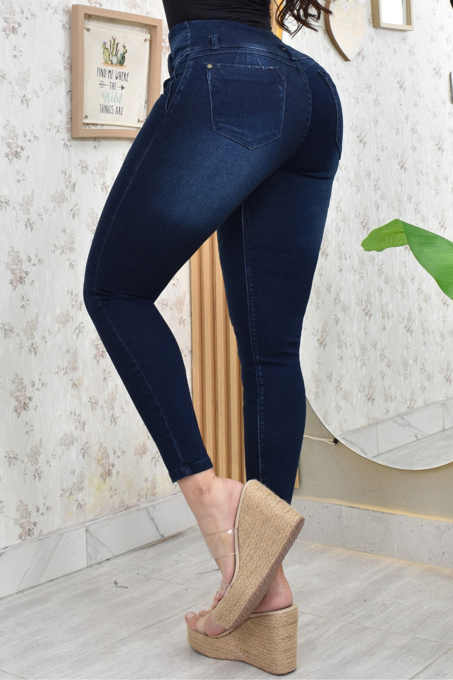 JEANS SKINNY PUSH UP REF. CV-400007