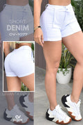 SHORT DENIM COLOR BLANCO CLOVIX REF. CV-1077