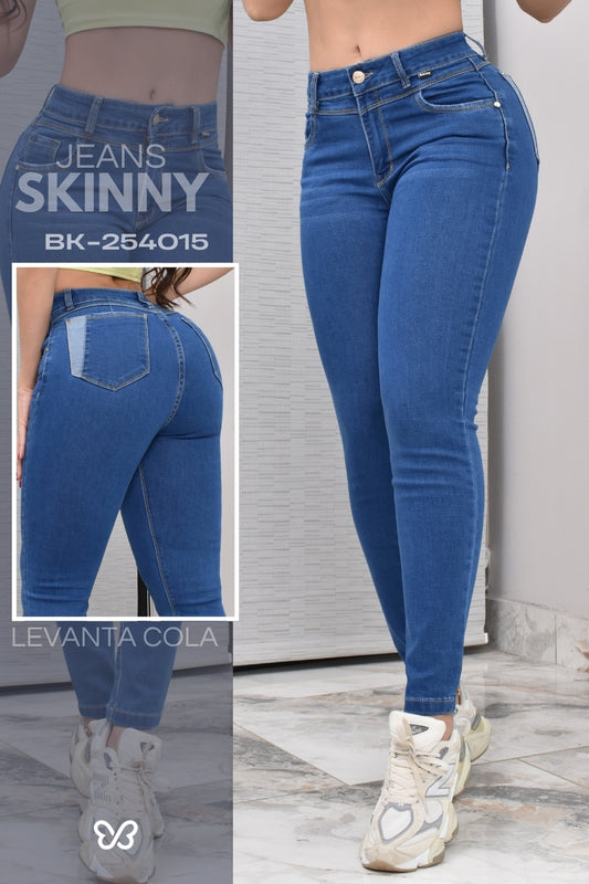 JEANS SKINNY, ESTILO CLASIC HORMA PERFECTA REF. BK-254015