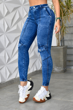 JEANS JOGGER PUSH UP REF. CV-40843