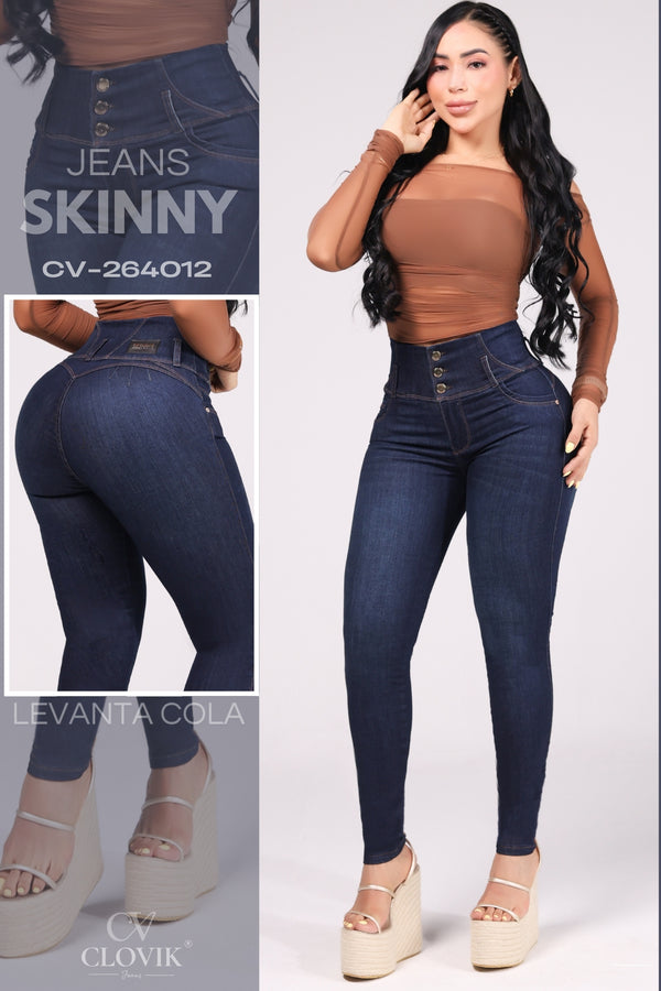 JEANS SKINNY PUSH UP REF. CV264012