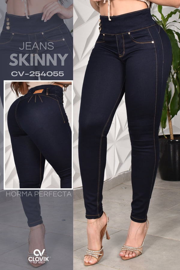 JEANS SKINNY PUSH UP REF. CV-254055