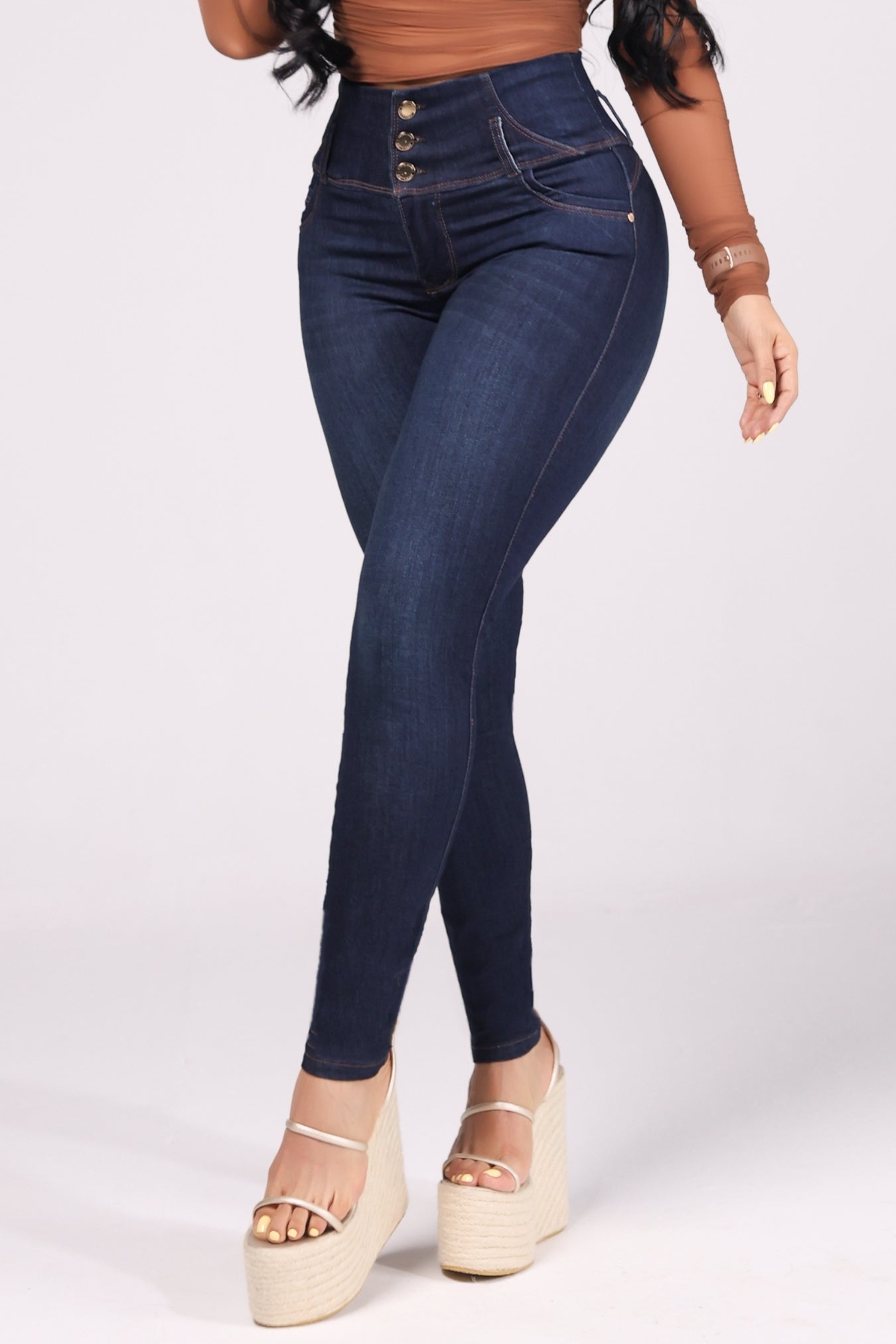 JEANS SKINNY PUSH UP REF. CV264012