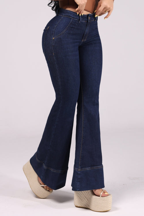 JEANS BOTA ANCHA HORMA PERFECTA REF. CV264010