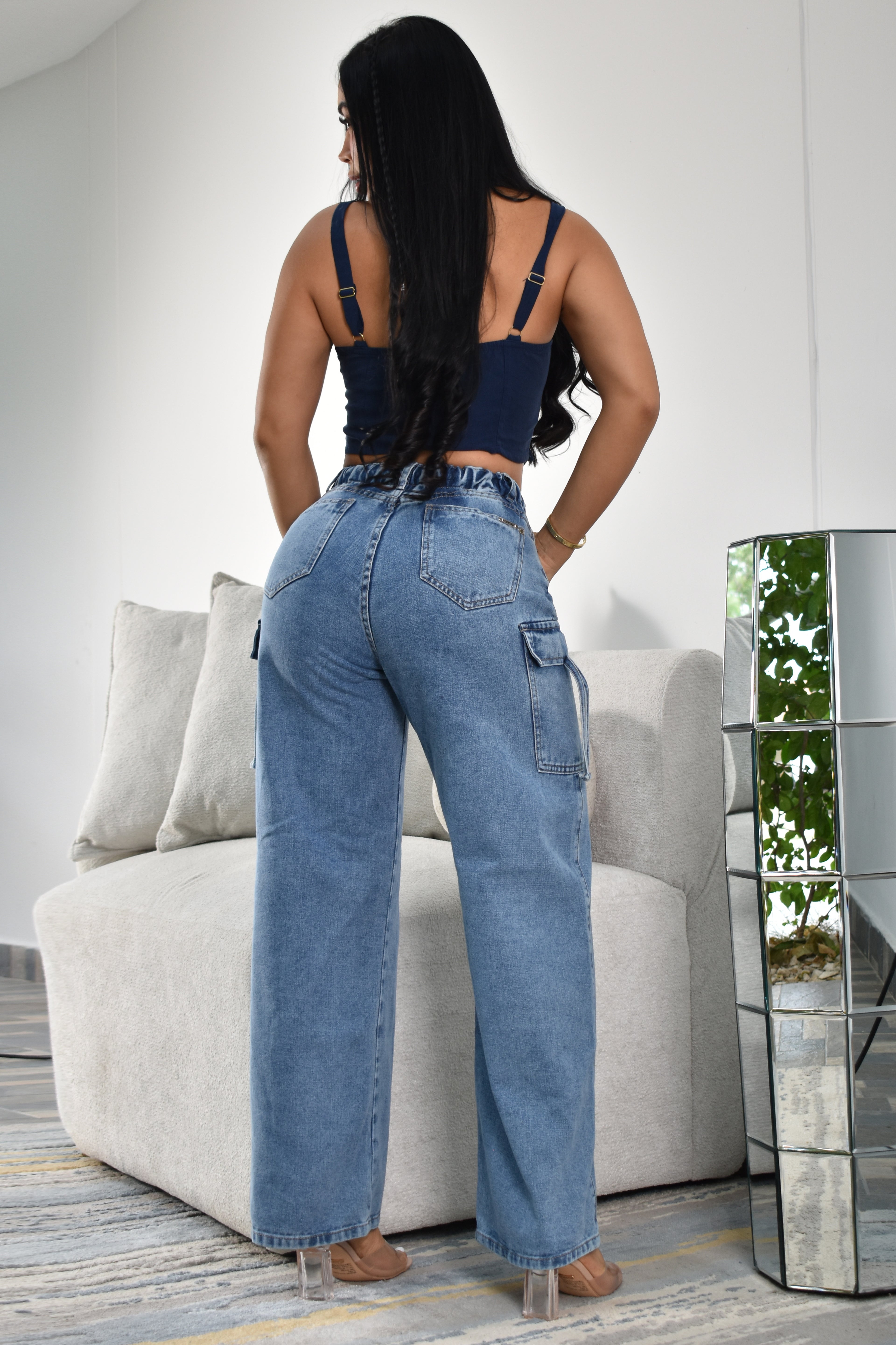 JEANS BOTA RECTA HORMA PERFECTA REF. BK264005