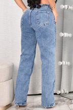 JEANS BOTA RECTA HORMA PERFECTA REF. CV264024
