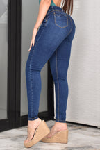 JEANS SKINNY PUSH UP REF. CV-254064