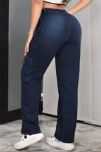 JEANS BOTA RECTA HORMA PERFECTA REF. CV-254036