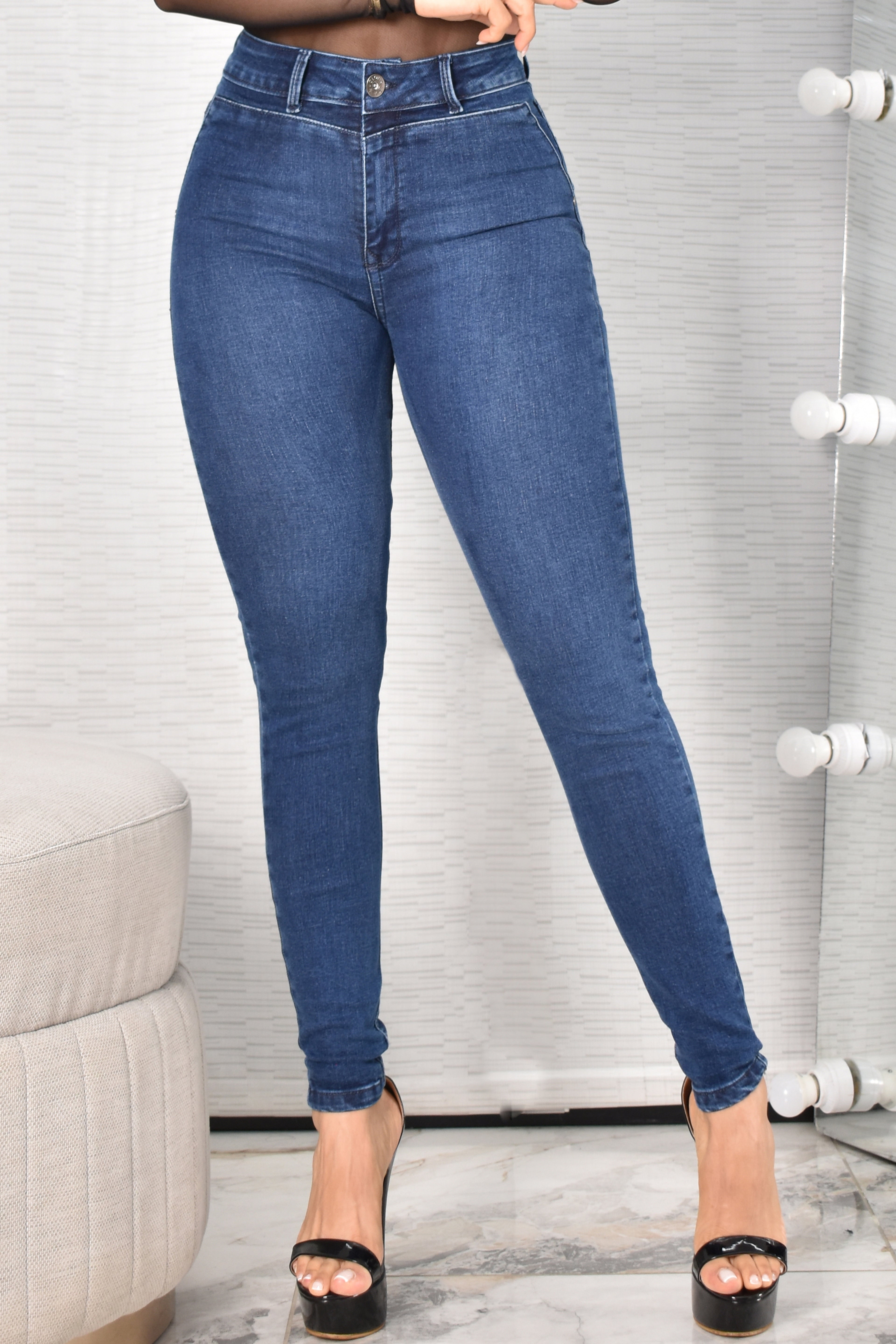 JEANS SKINNY PUSH UP REF. CV264027
