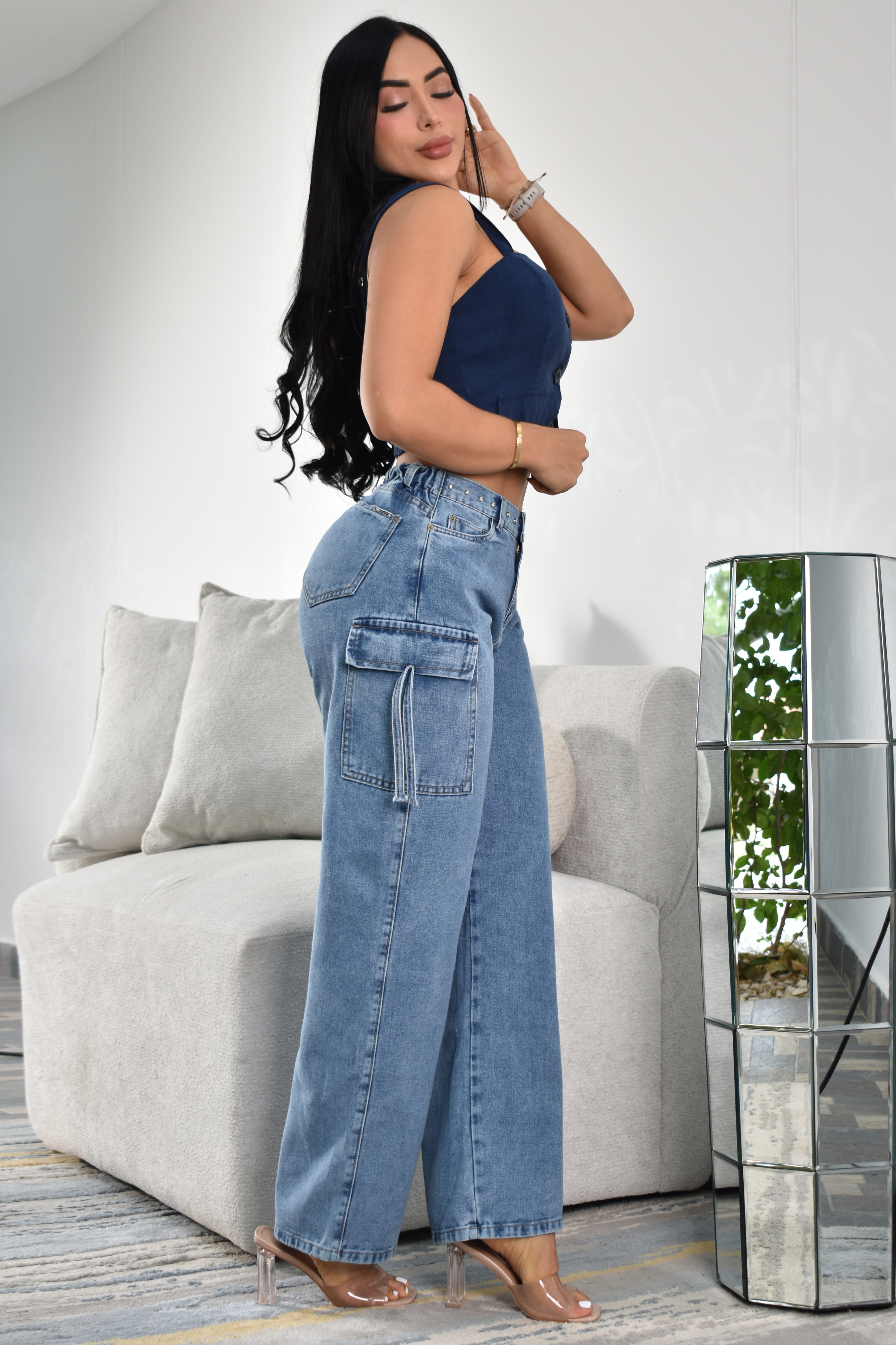 JEANS BOTA RECTA HORMA PERFECTA REF. BK264005