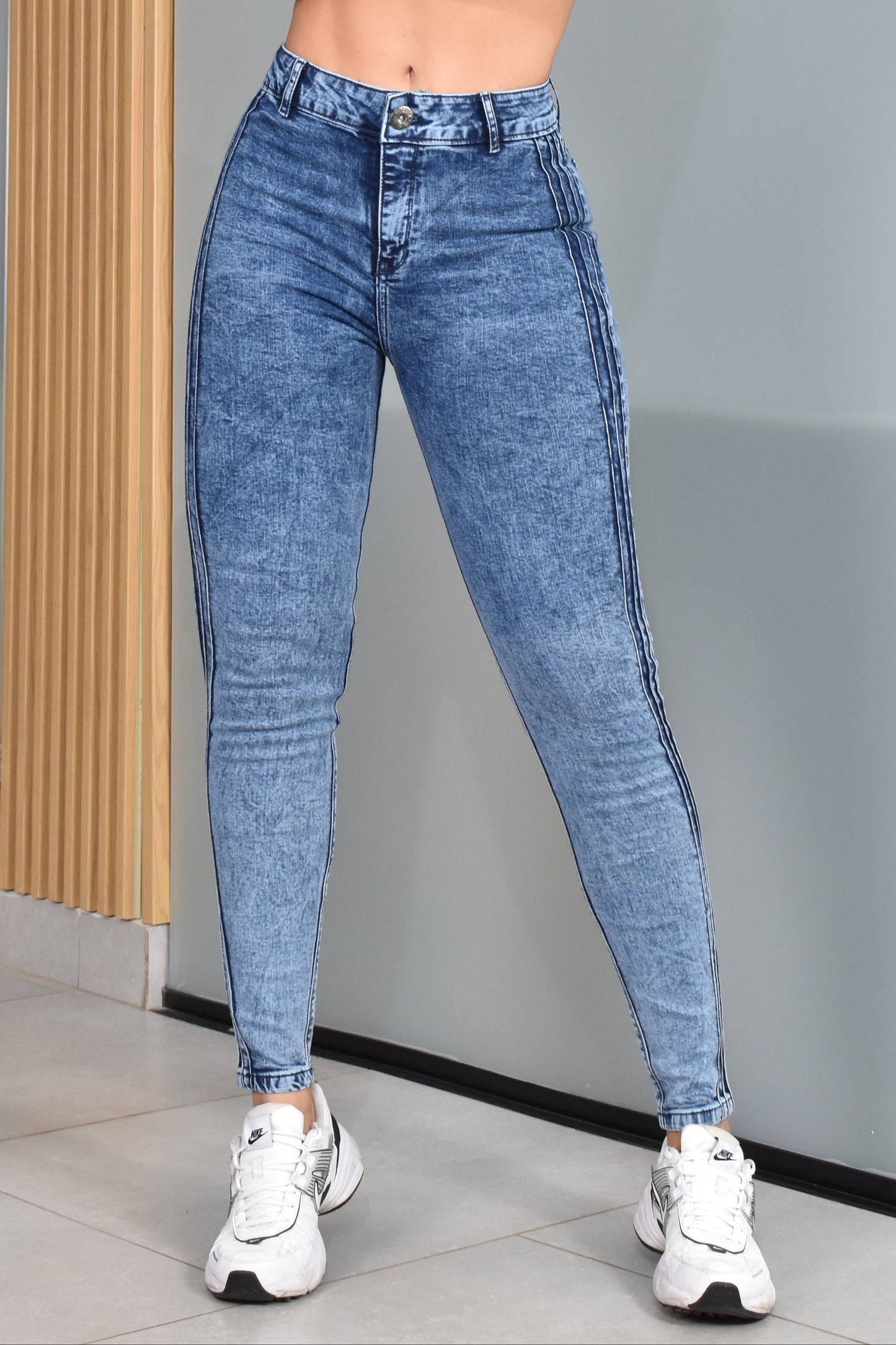 JEANS SKINNY PUSH UP REF. CV-254067