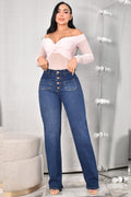 JEANS BOTA RECTA HORMA PERFECTA REF. CV264021