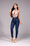 JEANS SKINNY CARGO PUSH UP REF. CV-254020