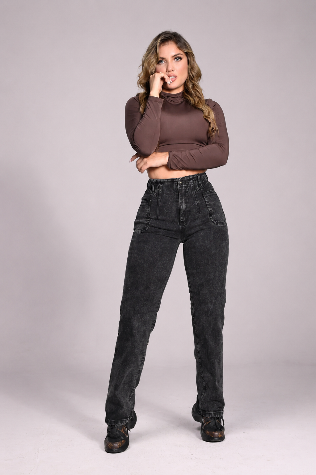 JEANS BOTA RECTA HORMA PERFECTA REF. CV264015