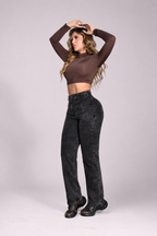JEANS BOTA RECTA HORMA PERFECTA REF. CV264015