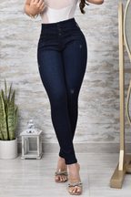 JEANS SKINNY PUSH UP REF. CV-400030