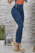JEANS SKINNY PUSH UP REF. CV-400031