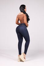 JEANS SKINNY PUSH UP REF. CV264012