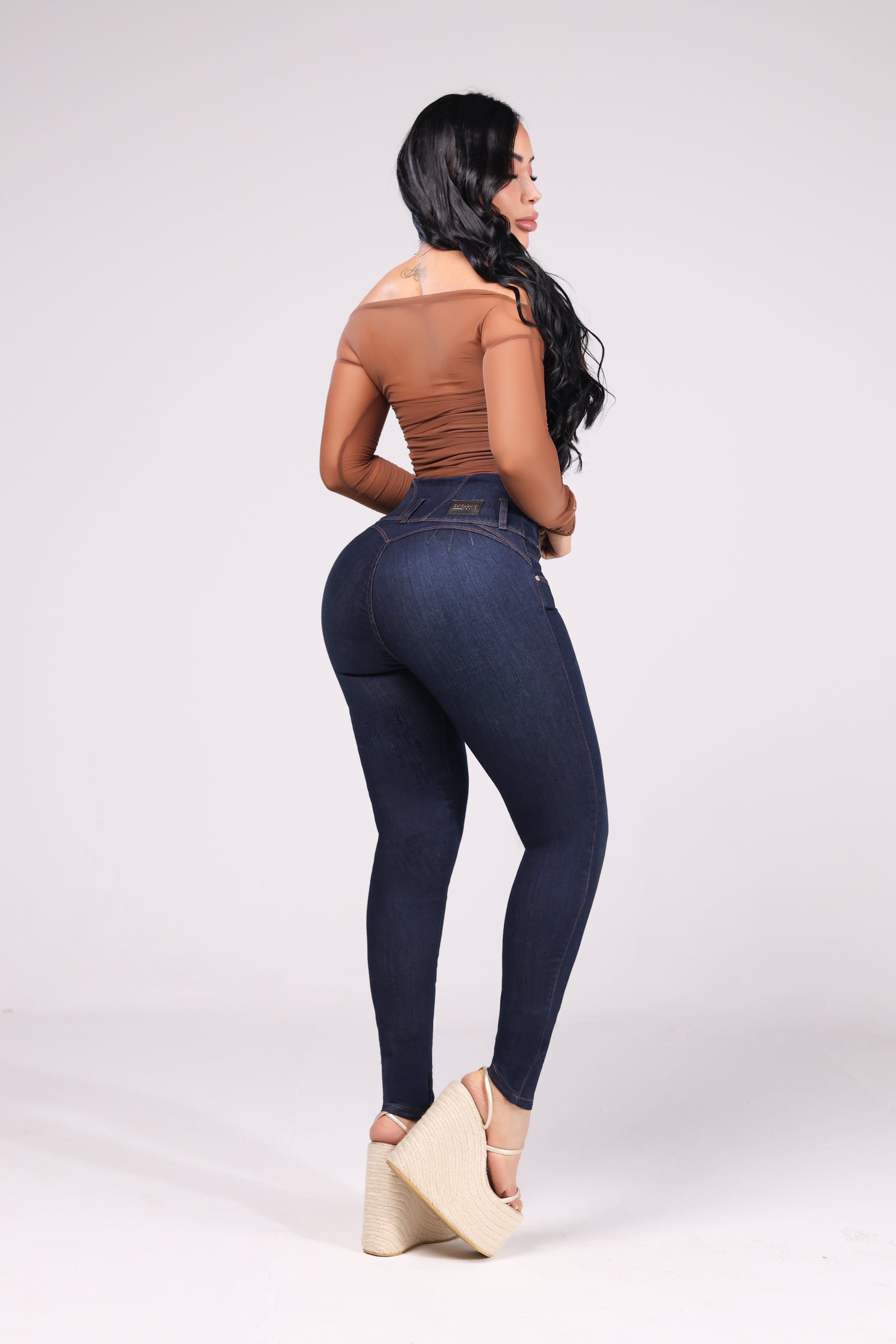 JEANS SKINNY PUSH UP REF. CV264012
