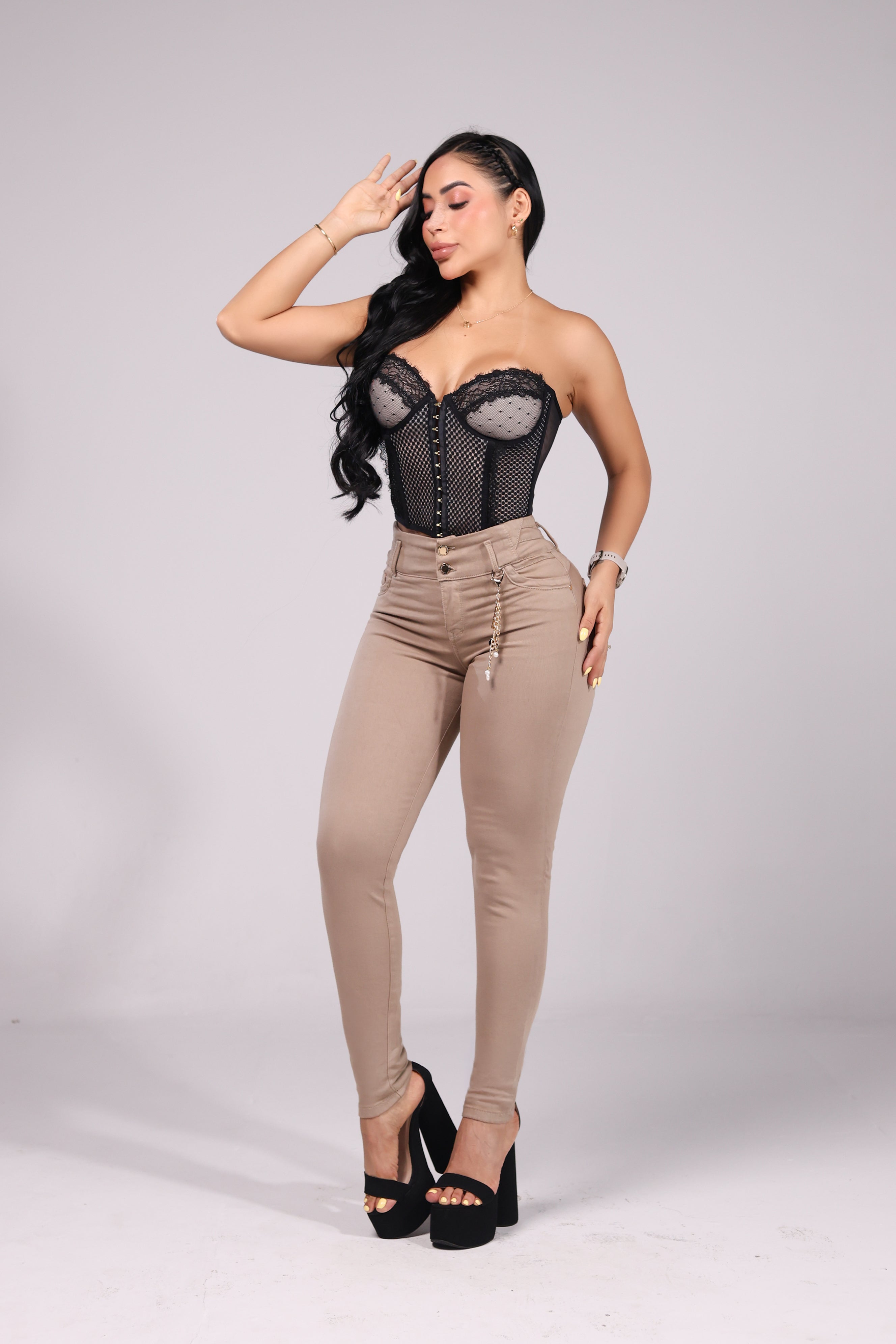 PANTALON SKINNY PUSH UP REF. CV264007